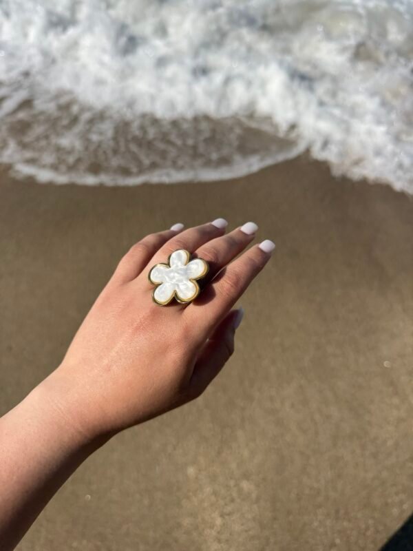 Bague fleur