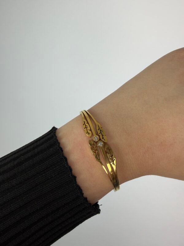Bracelet Feuille
